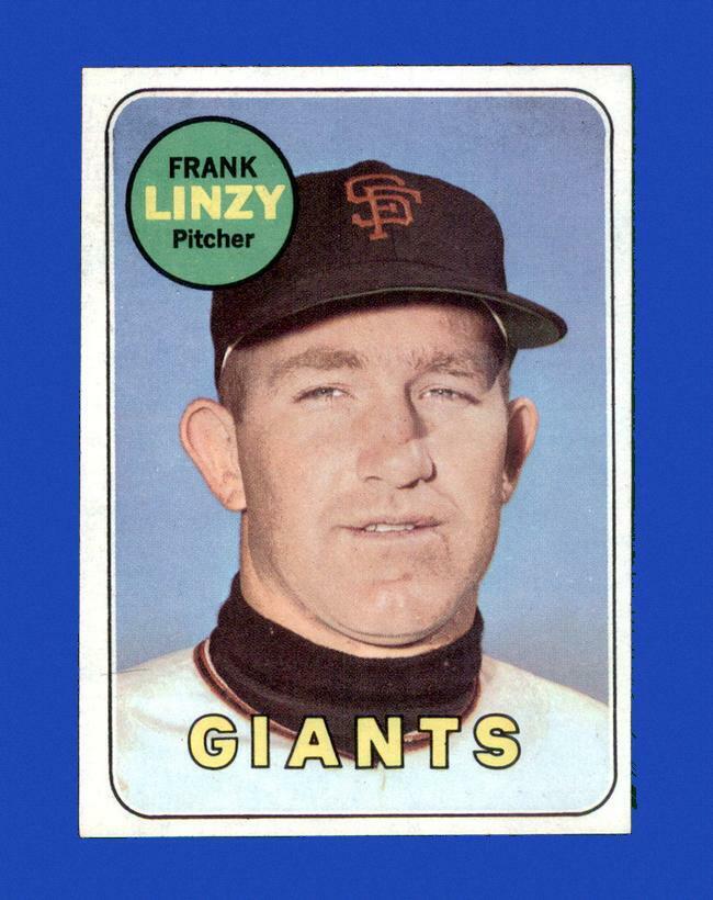 1969 Topps Set Break #345 Frank Linzy NR-MINT *GMCARDS*