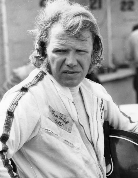 The world class Danish motor racing driver Tom Belso who has just c- Old Photo The world class Danish motor racing driver Tom Belso who has just c- Old Photo