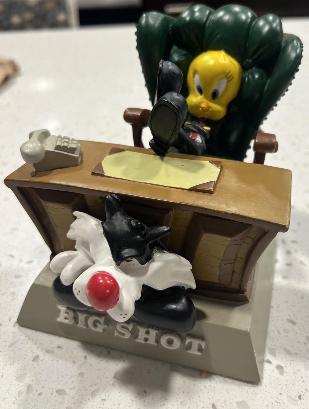 Vintage Tweety Bird Sylvester Big Shot Warner Bros Studios Store Figurine