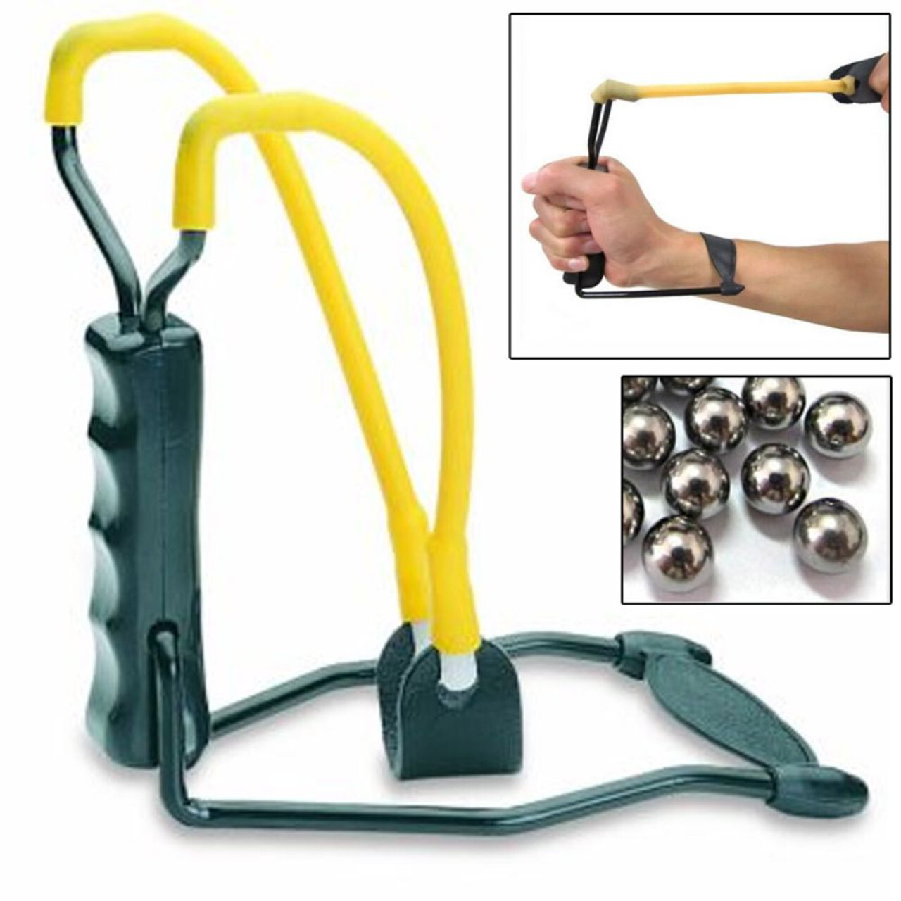 High velocity folding wrist slingshot catapult hunting powerful hunting sling High velocity folding wrist slingshot catapult hunting powerful hunting sling
