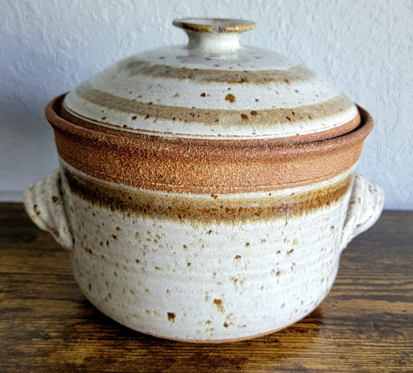 Vintage Studio Pottery Steam Pot Stoneware Chicken Baker Vented Steamer Cookware Vintage Studio Pottery Steam Pot Stoneware Chicken Baker Vented Steamer Cookware
