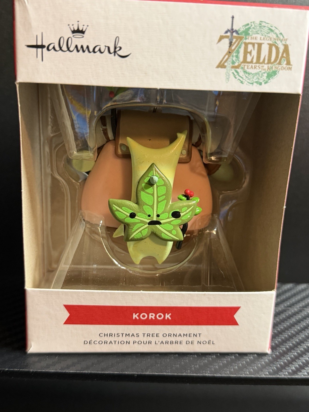 Hallmark 2026 The Legend Of Zelda Korok Red Box Ornament Hallmark 2026 The Legend Of Zelda Korok Red Box Ornament