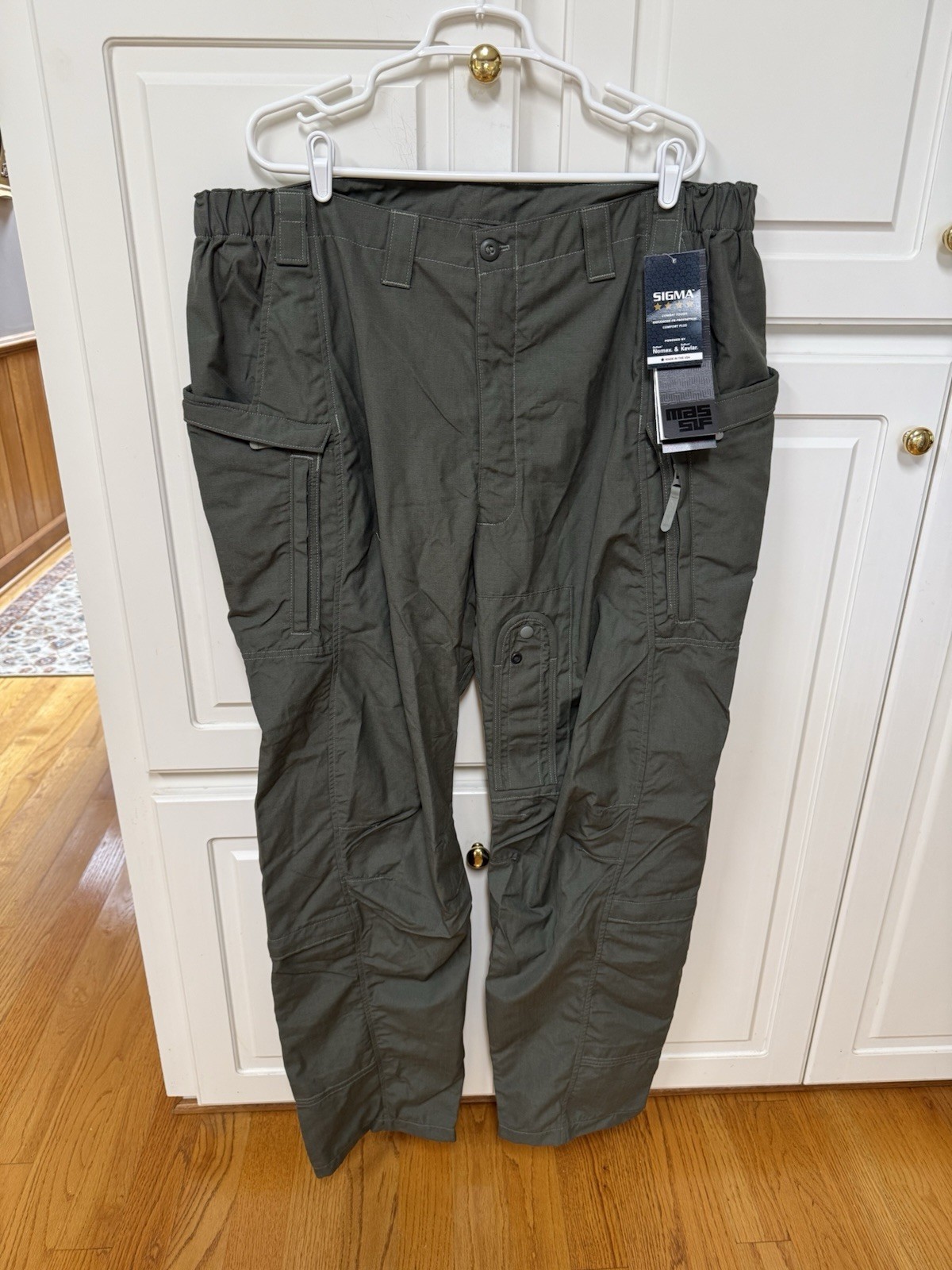 Massif Flight Suit FR SARGN Sage Green Trousers, XL Long