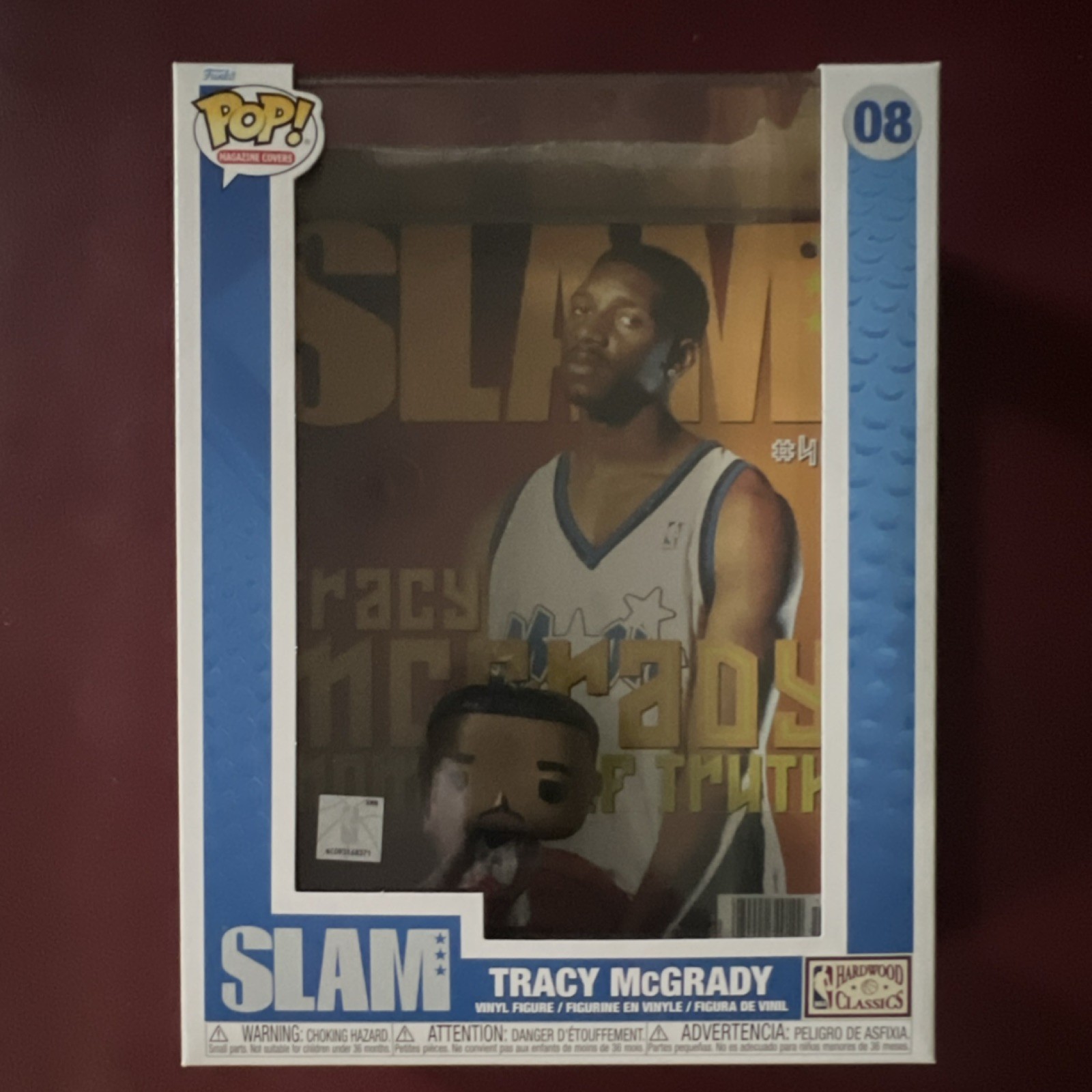 Funko Pop Vinyl: NBA - Tracy McGrady Hardwood Classics #08 Funko Pop Vinyl: NBA - Tracy McGrady Hardwood Classics #08