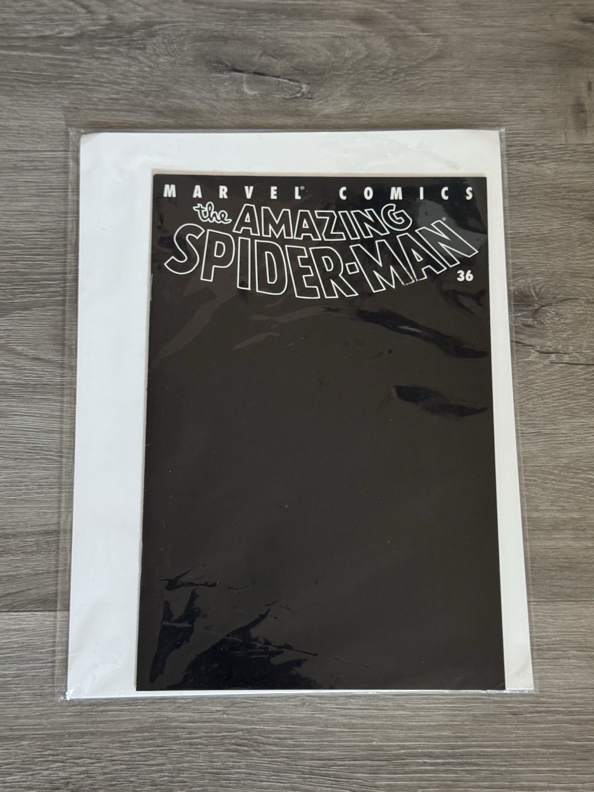 AMAZING SPIDER-MAN 36 9/11 Black Cover Marvel 2001 Spiderman