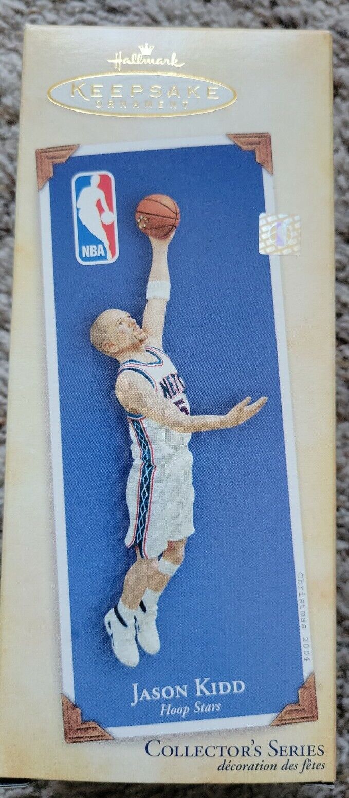 Jason Kidd New Jersey Nets NBA Basketball 2004 Hallmark Keepsake Ornament