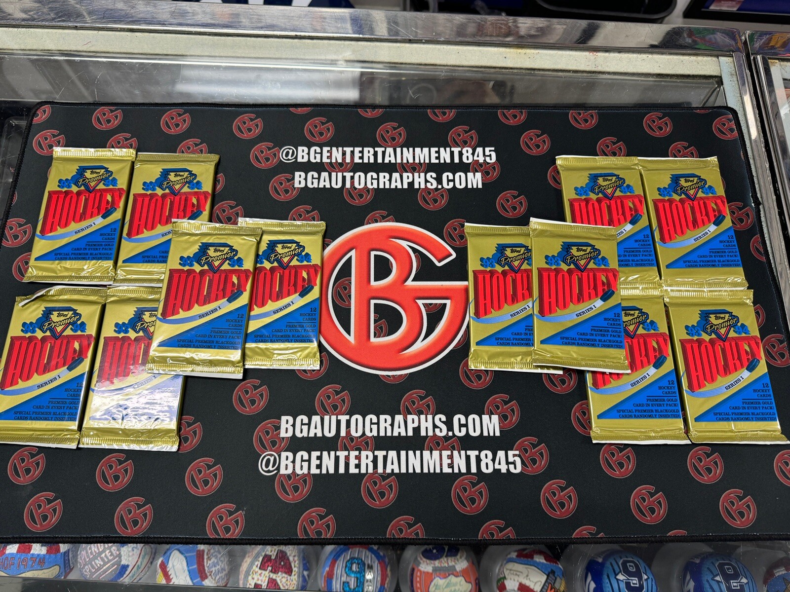 1993-94 Topps Premier Hockey - 12 Sealed Packs - Lot of 12 - NHL Series 1