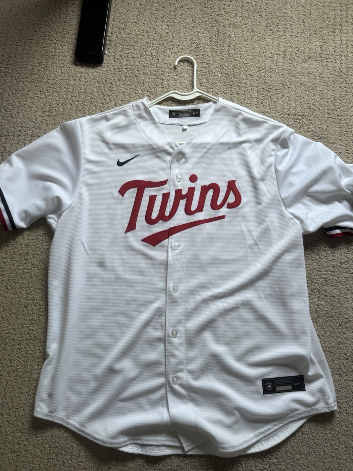 Nike Minnesota Twins Duran #59 Signed Baseball Jersey MLB Original Nike Minnesota Twins Duran #59 Signed Baseball Jersey MLB Original