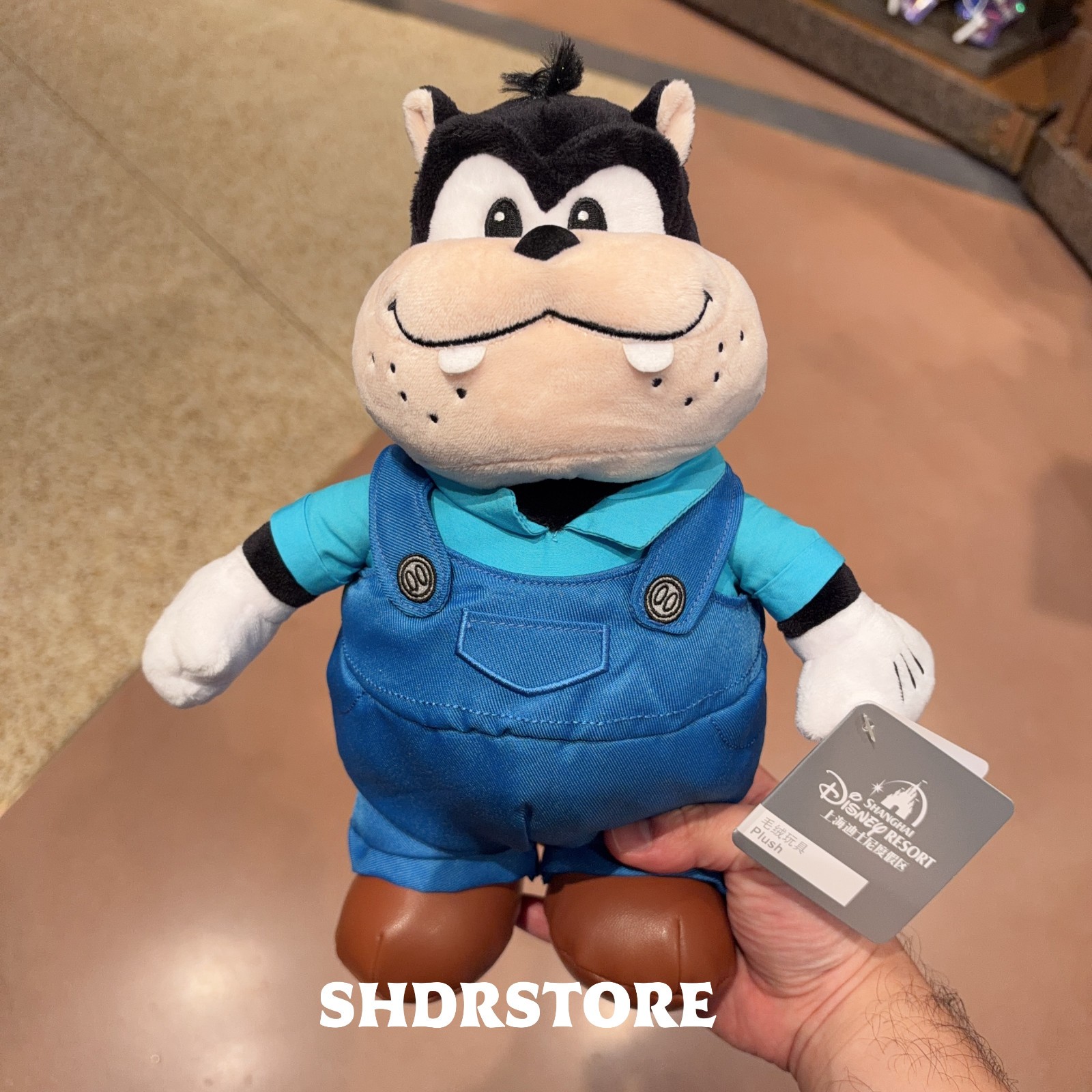 Disney authentic 2026 pete small plush shanghai disneyland Disney authentic 2026 pete small plush shanghai disneyland