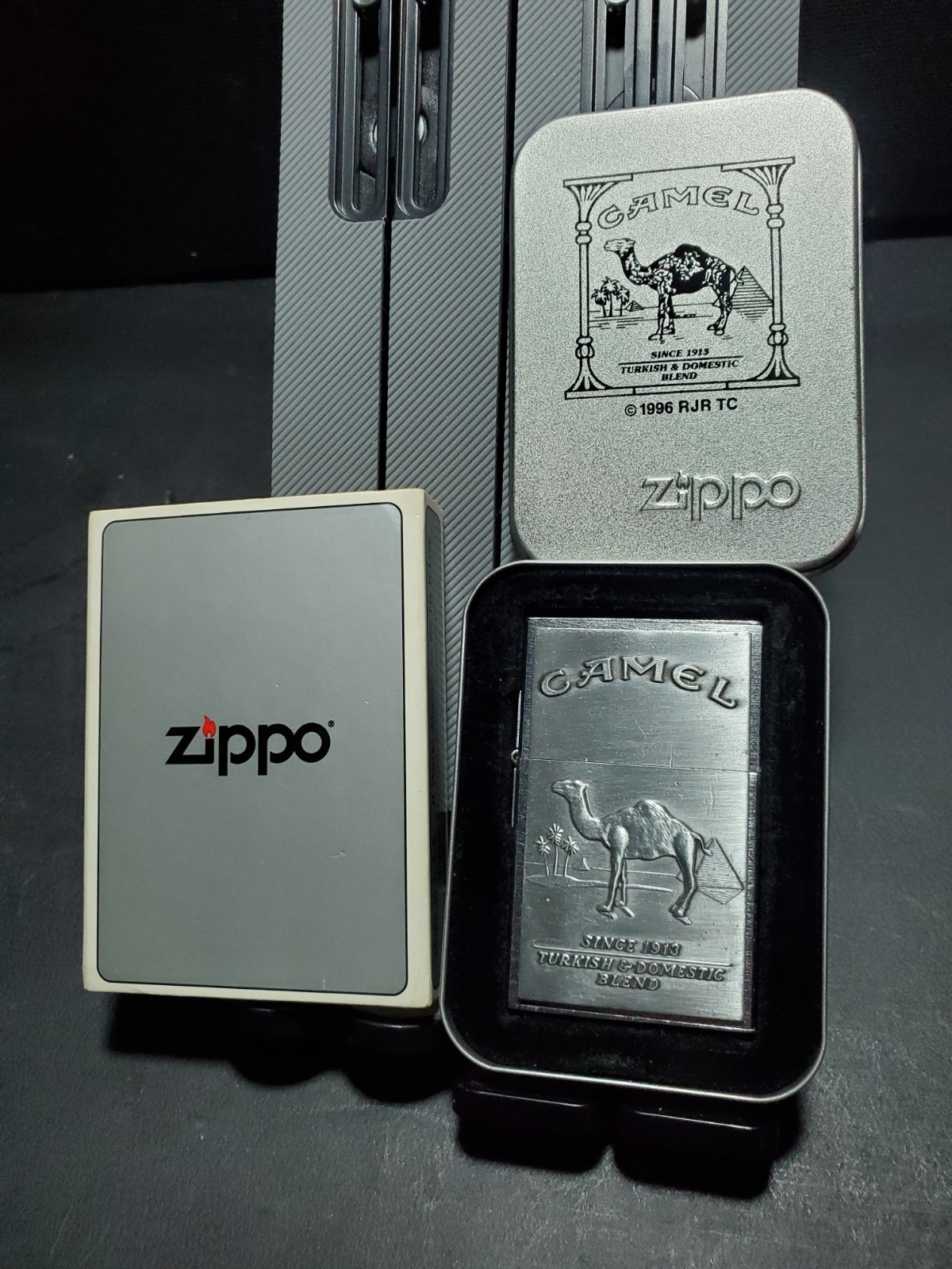 Vintage 1996 Camel Original 1932 2nd Release Replica Zippo Lighter New