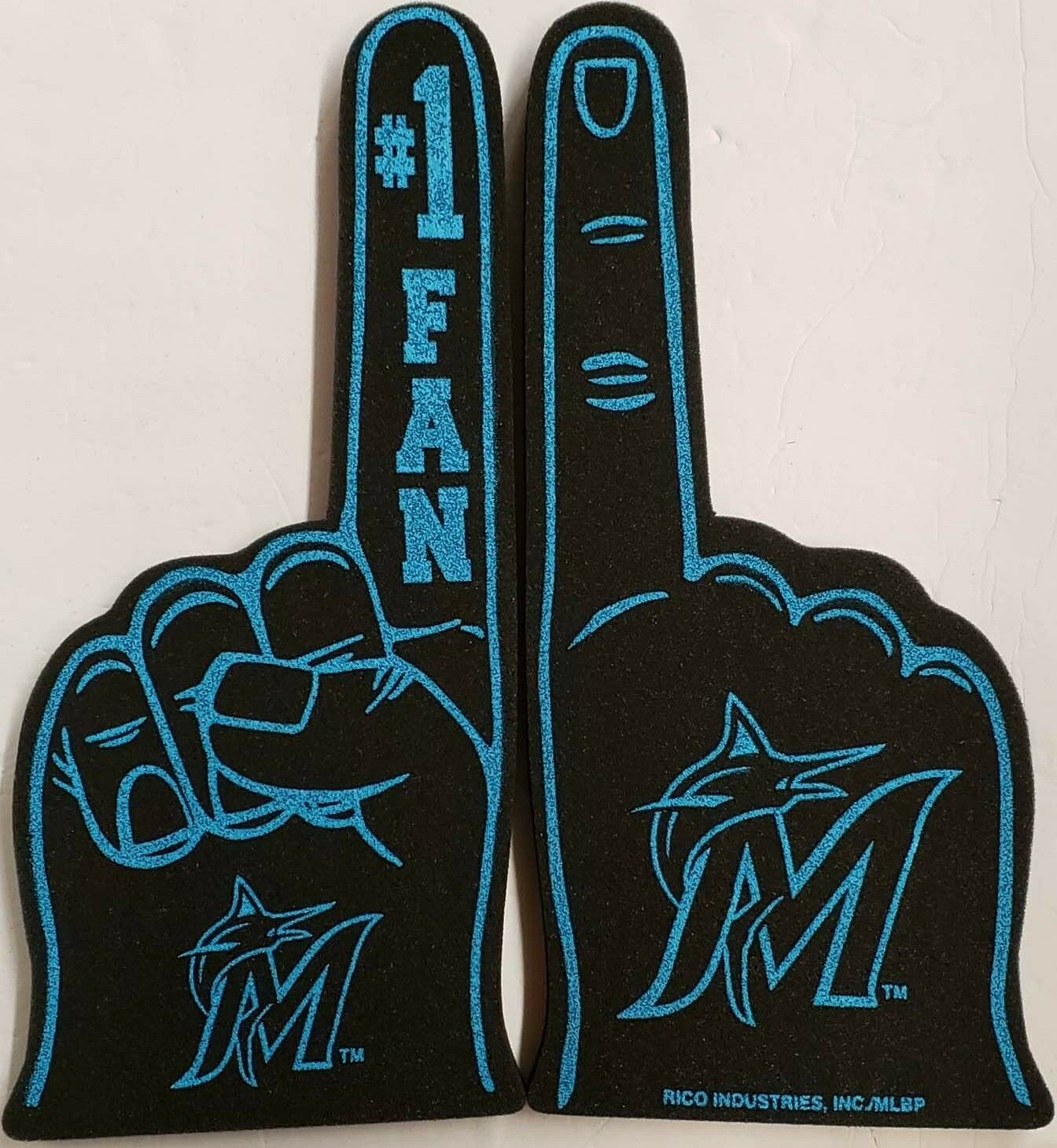 MLB Miami Marlins Foam Finger, NEW
