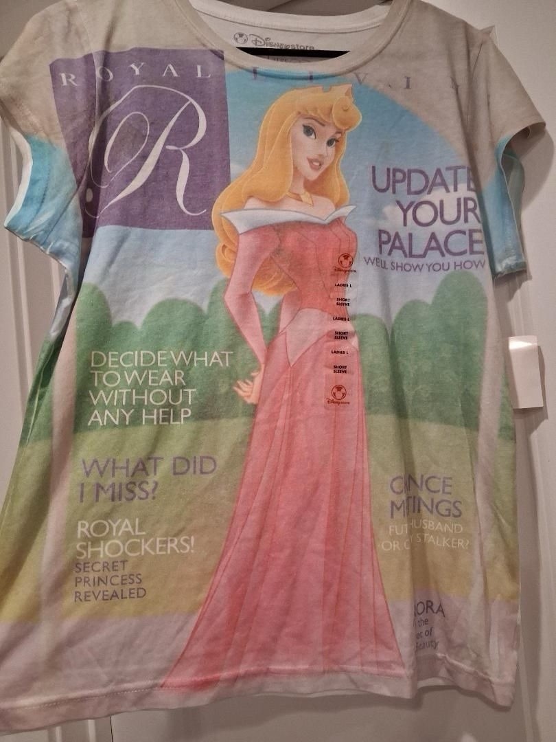 Disney Store Princess Aurora Royal Living Shirt Disney Store Princess Aurora Royal Living Shirt