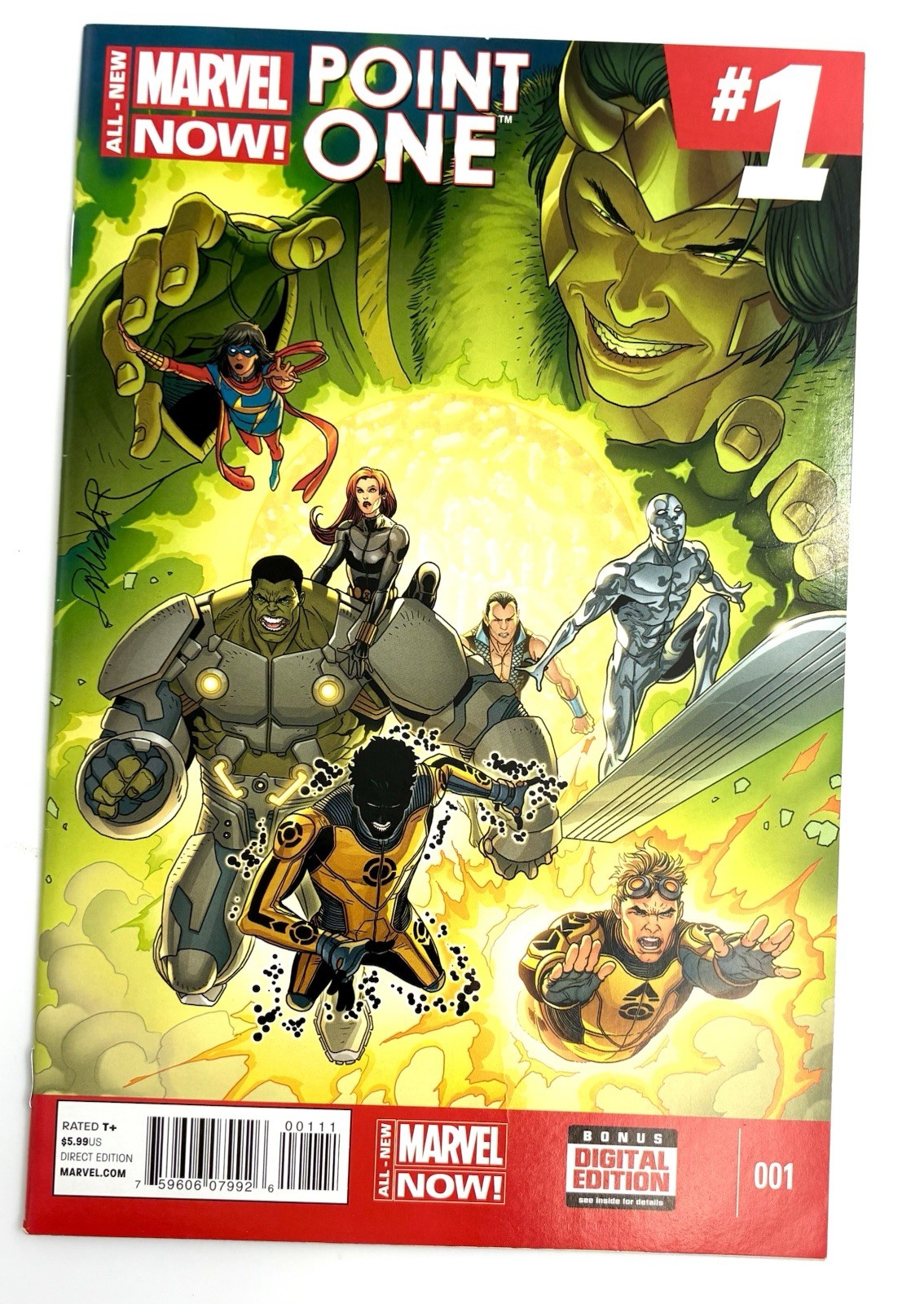 All-New Marvel NOW Point One #1 2014 9.2 NM- π 1st Ms Marvel Kamala Khan All-New Marvel NOW Point One #1 2014 9.2 NM- π 1st Ms Marvel Kamala Khan