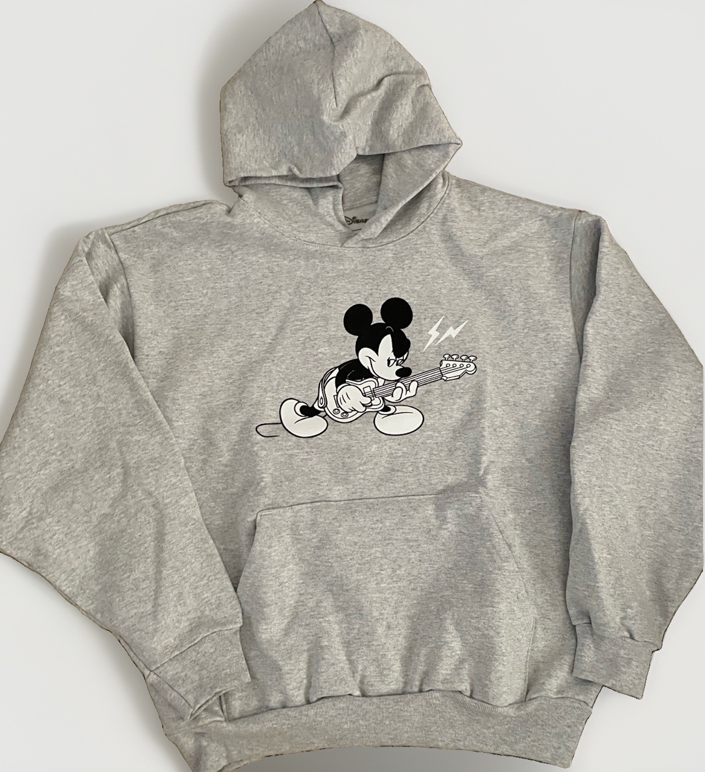 Complexcon 2026 Exclusive Disney Fragment Guitar 🎸 Mickey Hoodie Grey Large