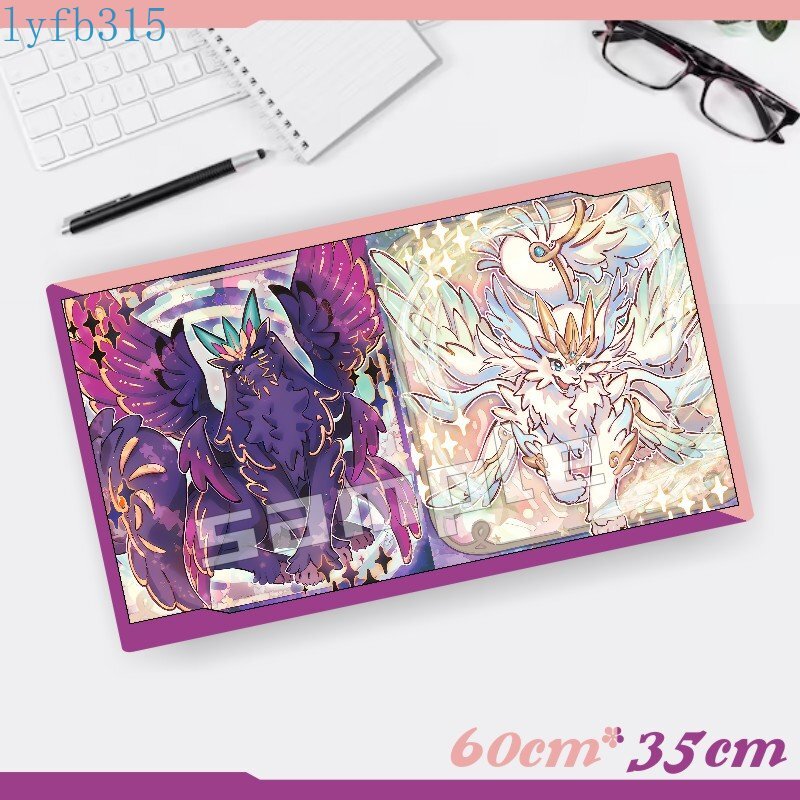 Yu-Gi-Oh Purrely Keyboard Mouse Pad Desk Card Pad Game Playmat 35x60cm #C Yu-Gi-Oh Purrely Keyboard Mouse Pad Desk Card Pad Game Playmat 35x60cm #C