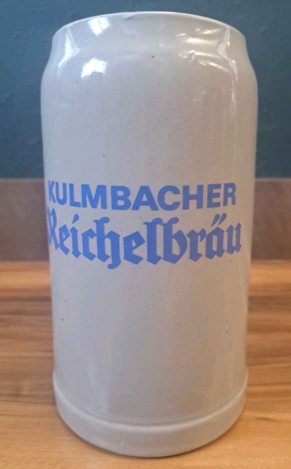 Vintage German Beer Mug KULMBACHER REICHELBRAU 7.5\