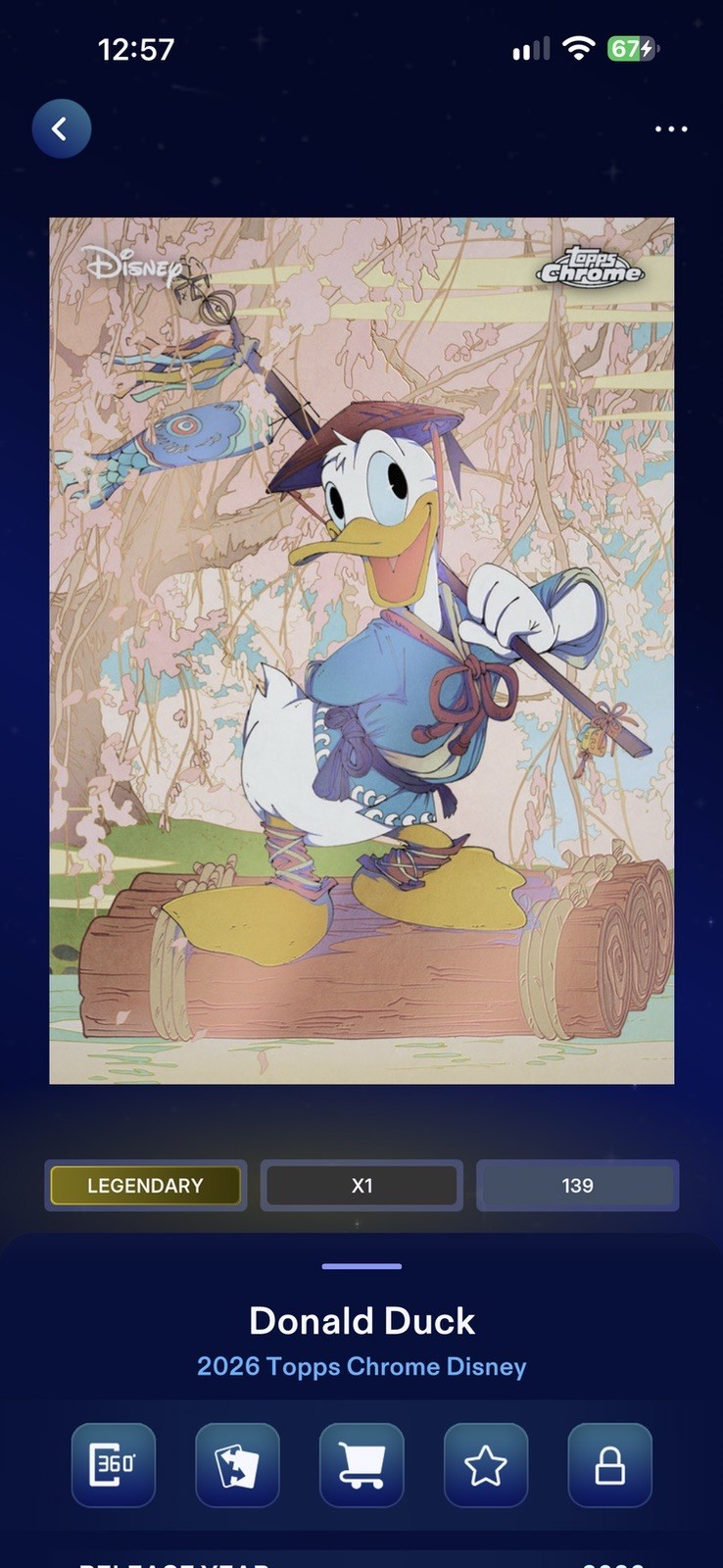 Topps Chrome Disney Collect 2026 Ukiyo-e Minnie Mouse SSP App Card🔥 Topps Chrome Disney Collect 2026 Ukiyo-e Minnie Mouse SSP App Card🔥