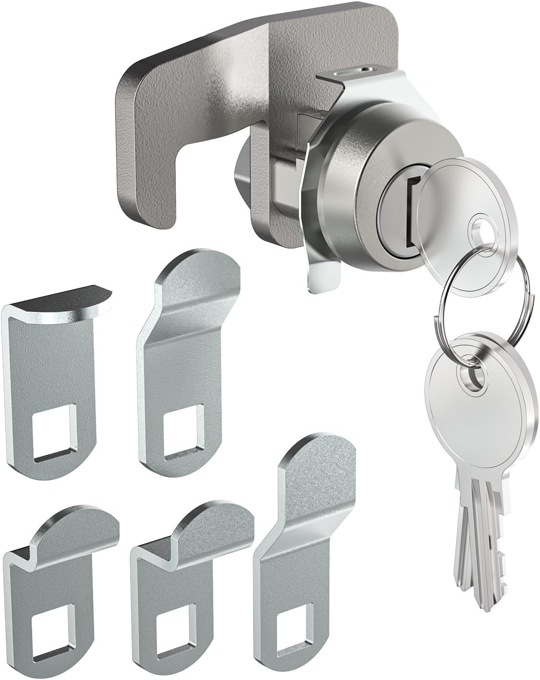 L-1172C National Mailbox Lock Replacement C9100 - with 3 Keys and ​​6 Shaped
