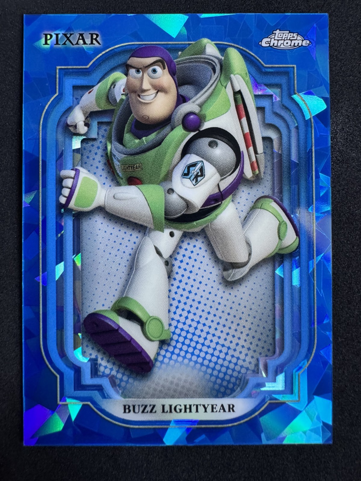 2024 Topps Chrome Disney Sapphire #64 Buzz Lightyear 2024 Topps Chrome Disney Sapphire #64 Buzz Lightyear