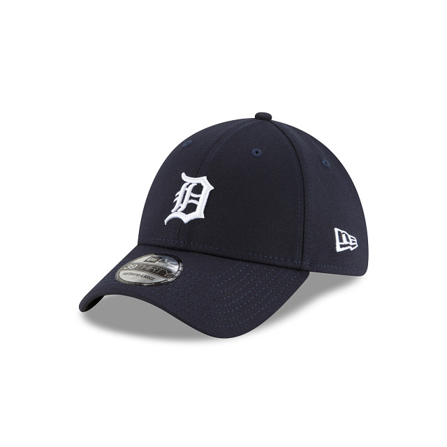 Detroit Tigers New Era Navy Team Classic 39Thirty Flex Fit Hat