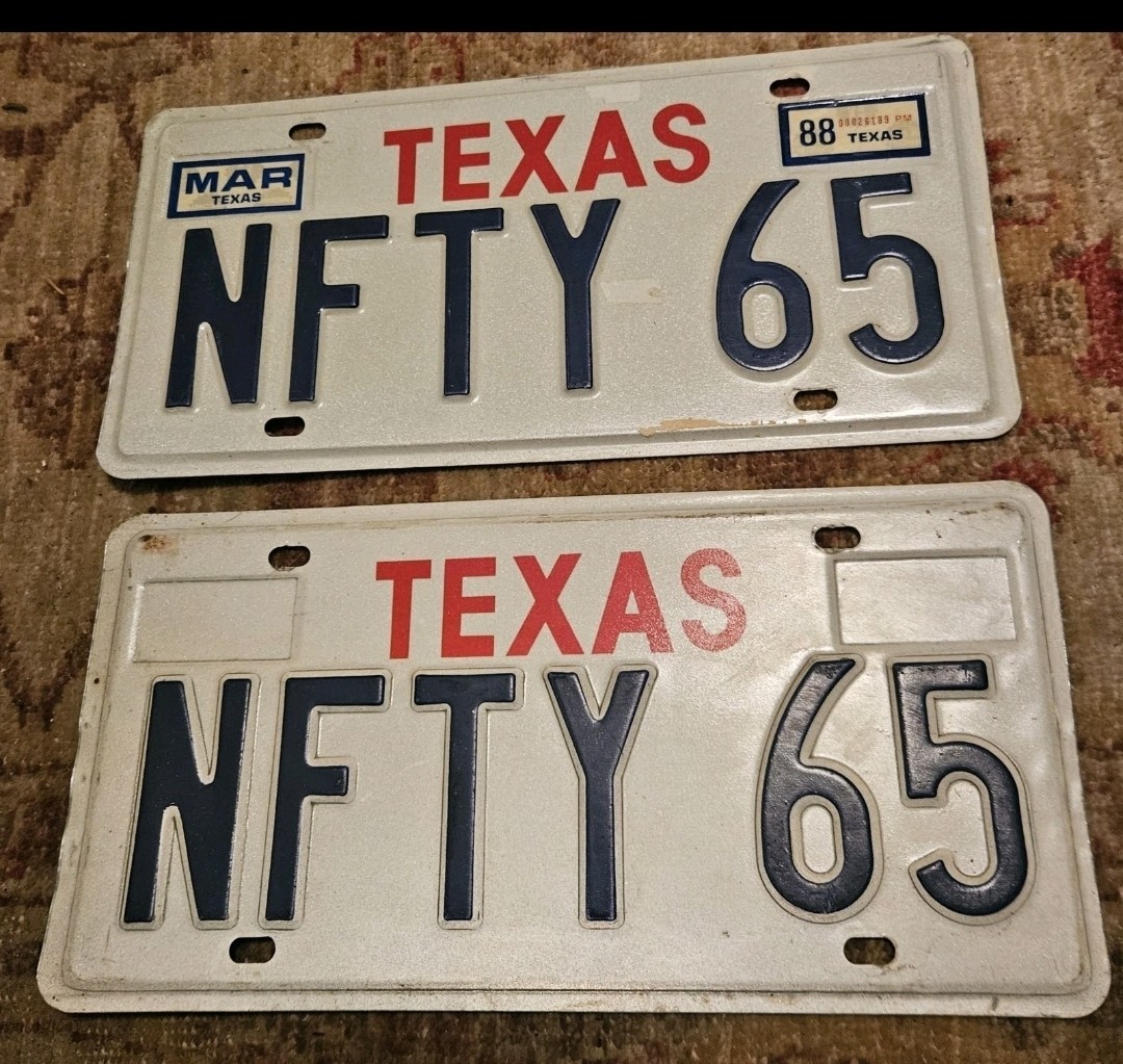 Two Sets Of Vanity License Plates Nify 65 Two Sets Of Vanity License Plates Nify 65