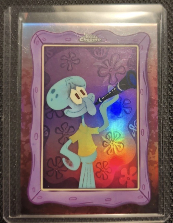 2025 Topps Chrome SpongeBob Squidward's Gallery SG-10 Nathanna Érica 2025 Topps Chrome SpongeBob Squidward's Gallery SG-10 Nathanna Érica