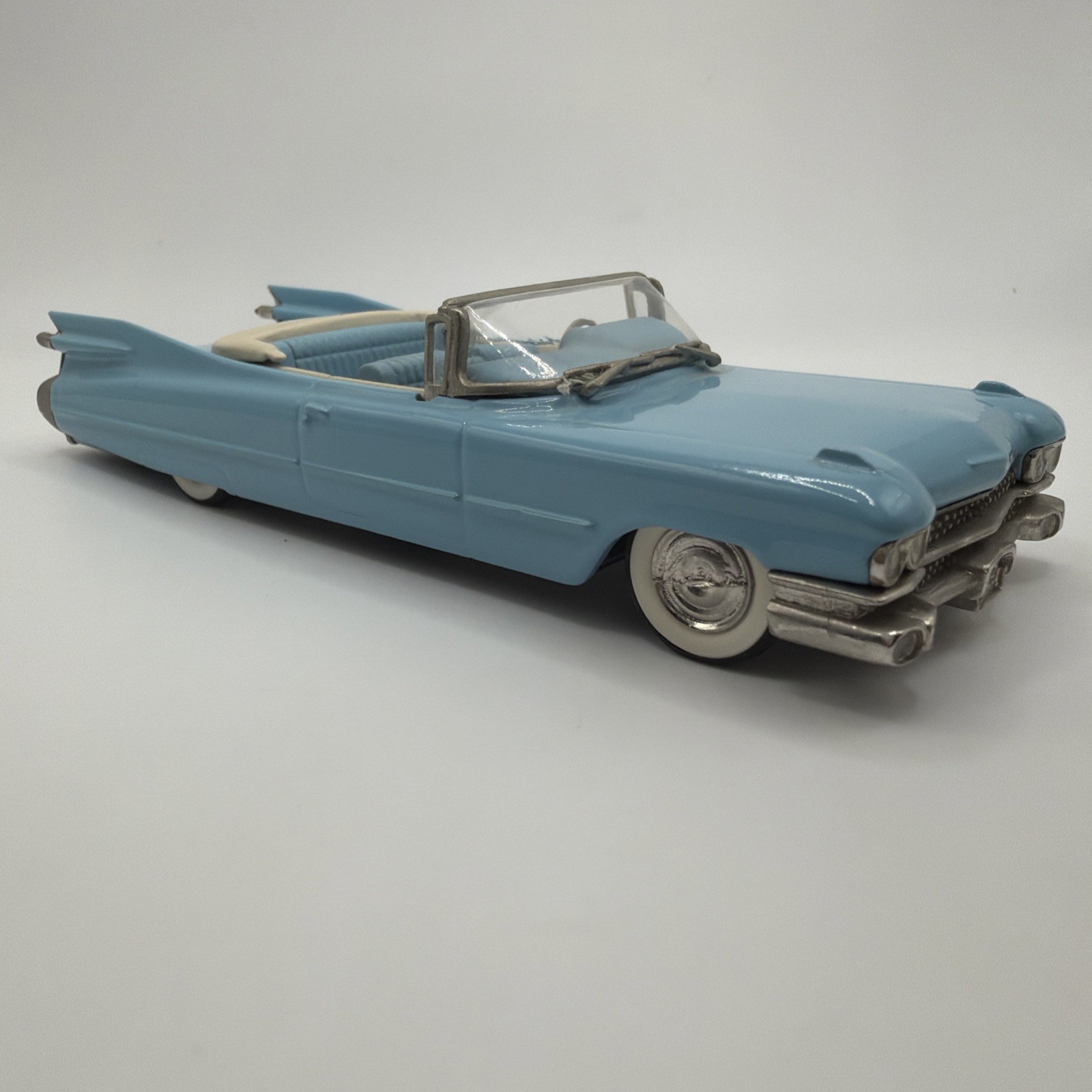 MAE Scale Models 1959 Cadillac Convertible Top Down Blue Rare 1/43 MAE Scale Models 1959 Cadillac Convertible Top Down Blue Rare 1/43