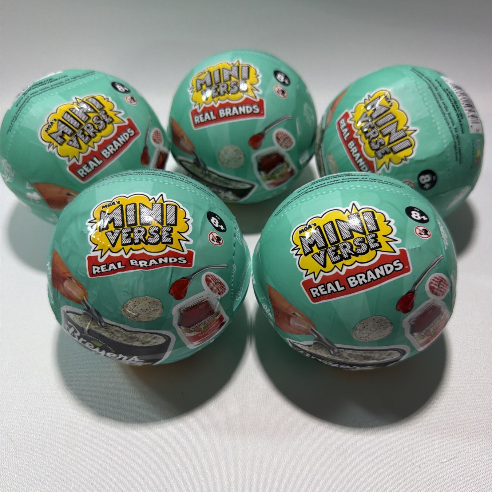 MGA’s Miniverse Real Brands Series Lot of 5 New And Sealed MGA’s Miniverse Real Brands Series Lot of 5 New And Sealed