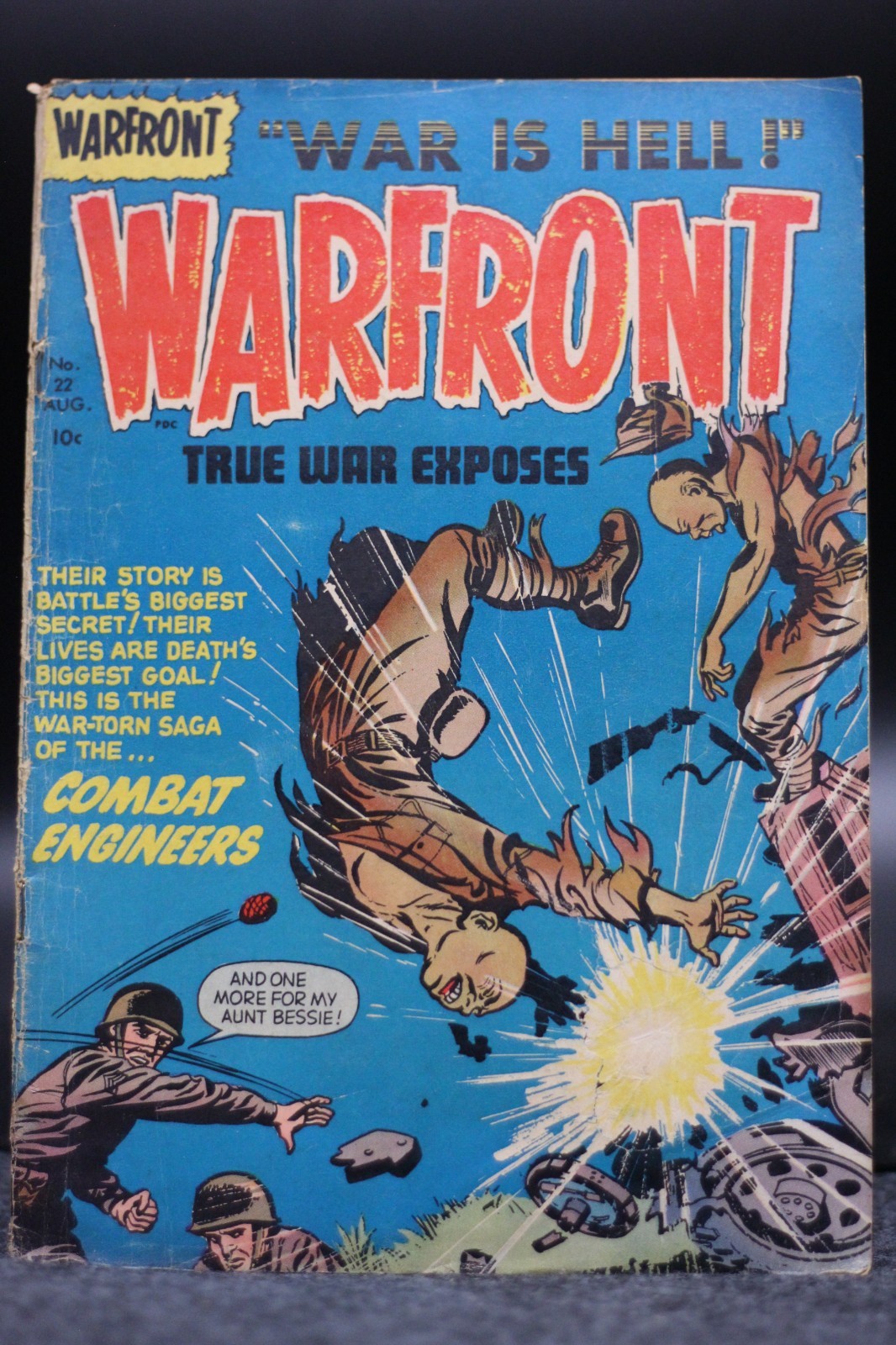 Warfront (1951) #22 Warren Kremer, Jack Sparling, Lee Elias Bob Powell Art GD+