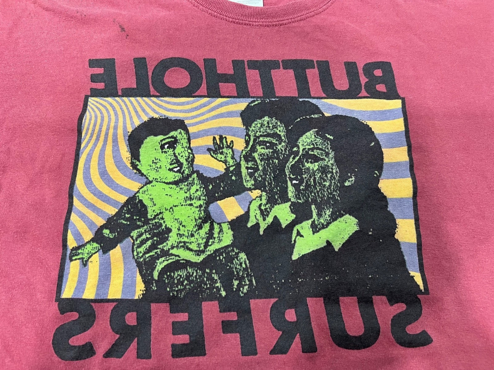 VTg Butthole Surfers Shirt Red S-234XL Unisex Shirt