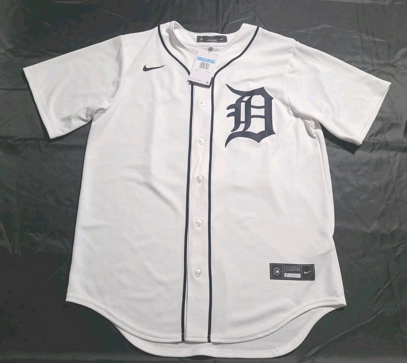 Detroit Tigers Tarik Skubal Baseball Authentic Nike Jersey Men's Medium White Detroit Tigers Tarik Skubal Baseball Authentic Nike Jersey Men's Medium White