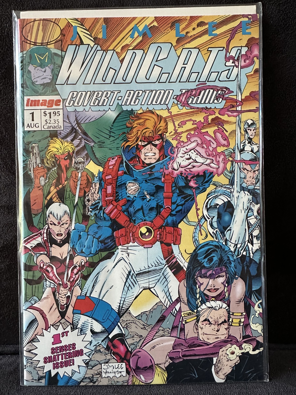 WildC.A.T.S. #1-#4 Image Comics 1992-1993 Jim Lee WildC.A.T.S. #1-#4 Image Comics 1992-1993 Jim Lee