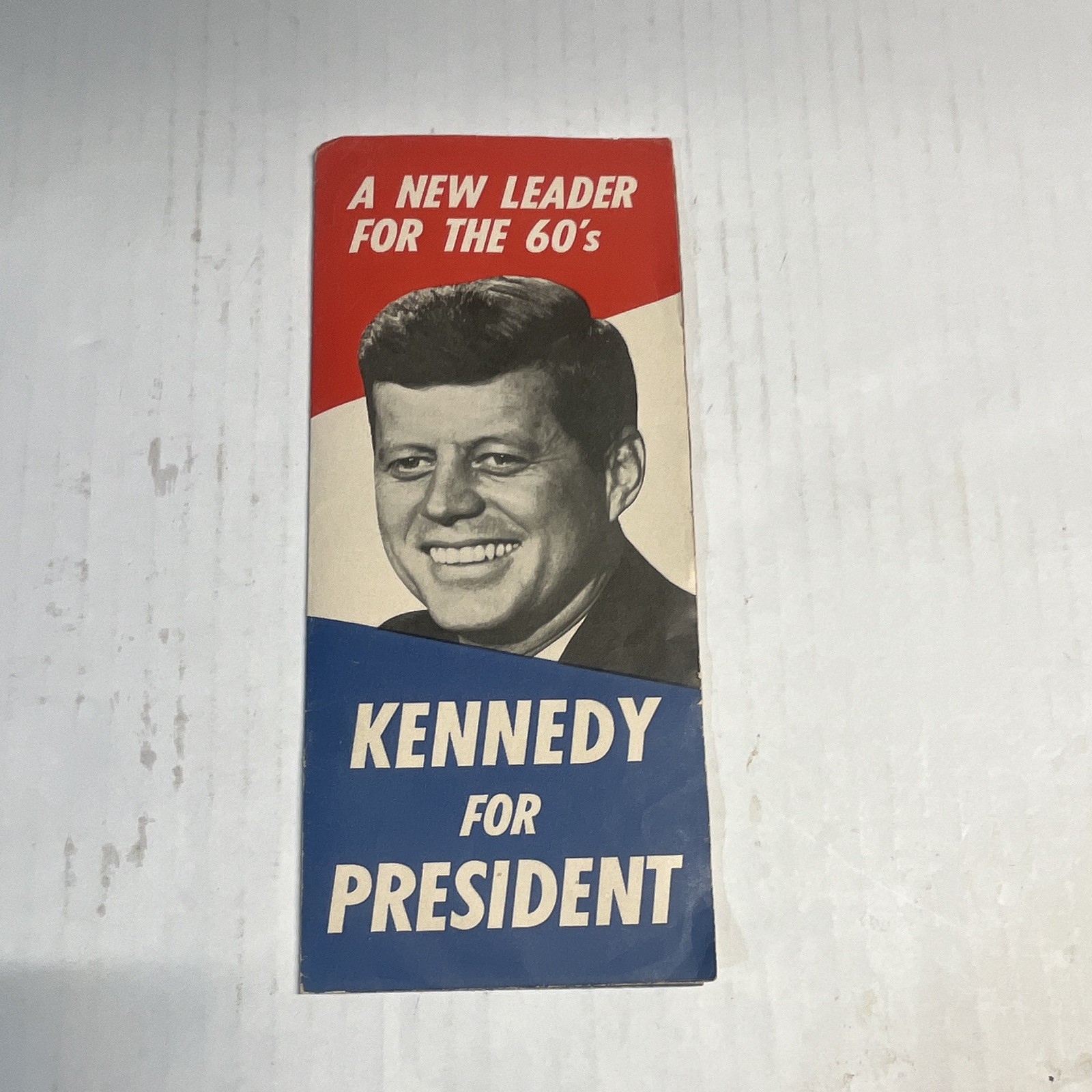 1960 JFK Kennedy for President Campaign Pamphlet New Leader for the 60’s Vintage 1960 JFK Kennedy for President Campaign Pamphlet New Leader for the 60’s Vintage