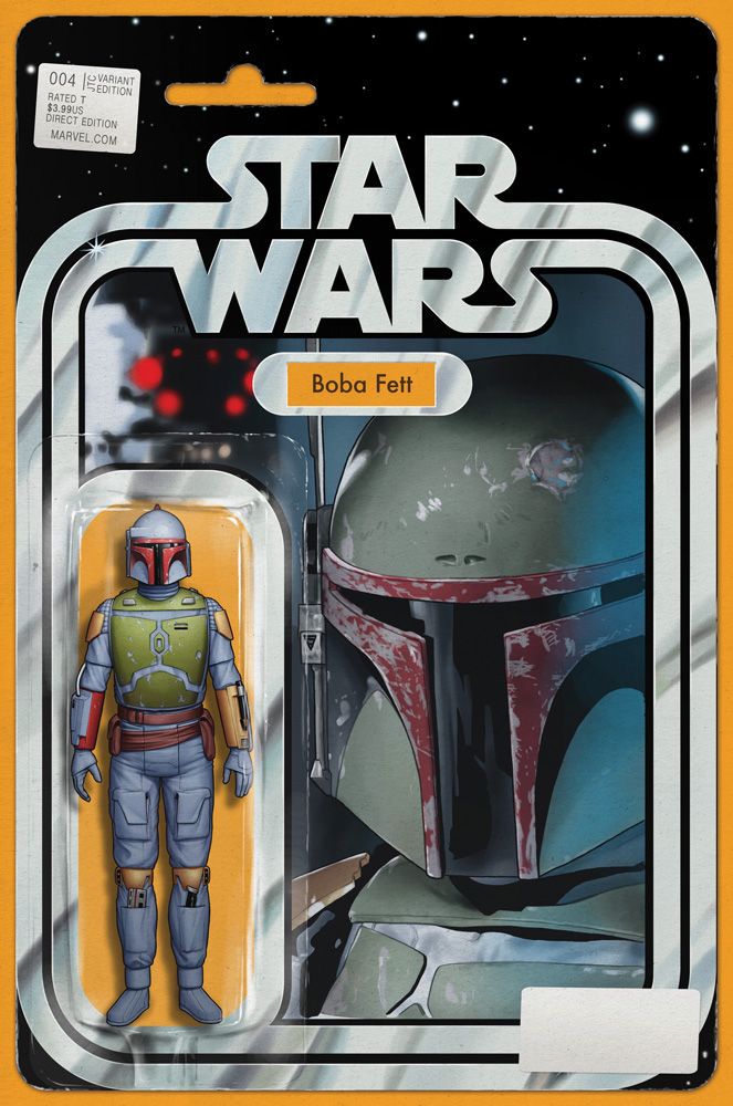 STAR WARS 4 RARE JOHN TYLER CHRISTOPHER BOBA FETT ACTION FIGURE C2E2 VARIANT NM STAR WARS 4 RARE JOHN TYLER CHRISTOPHER BOBA FETT ACTION FIGURE C2E2 VARIANT NM