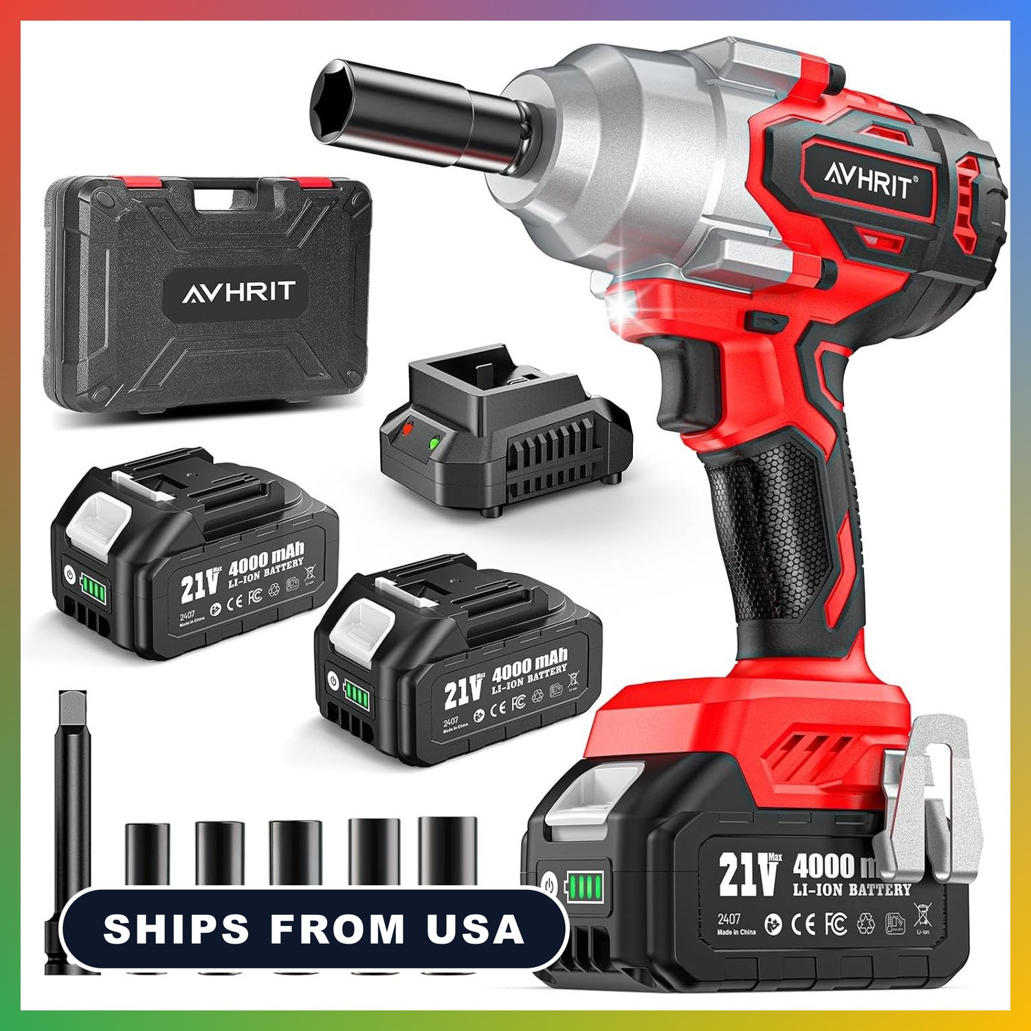 Cordless Impact Wrench Gun 1/2 Inch Drive High Torque 960ft lbs Brushless 21V 2 Cordless Impact Wrench Gun 1/2 Inch Drive High Torque 960ft lbs Brushless 21V 2