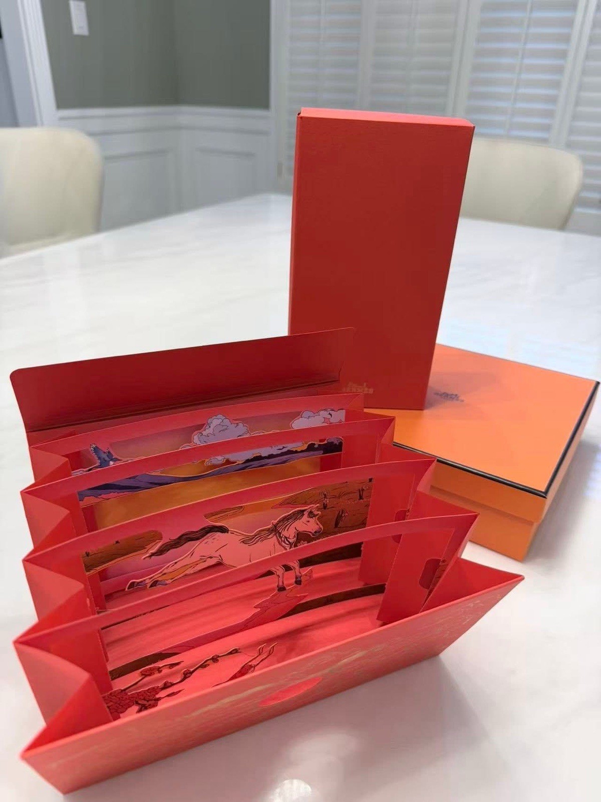 Authentic Hermes Year Of The Horse 2026 Chinese Red Envelopes (Pack of 10) Authentic Hermes Year Of The Horse 2026 Chinese Red Envelopes (Pack of 10)