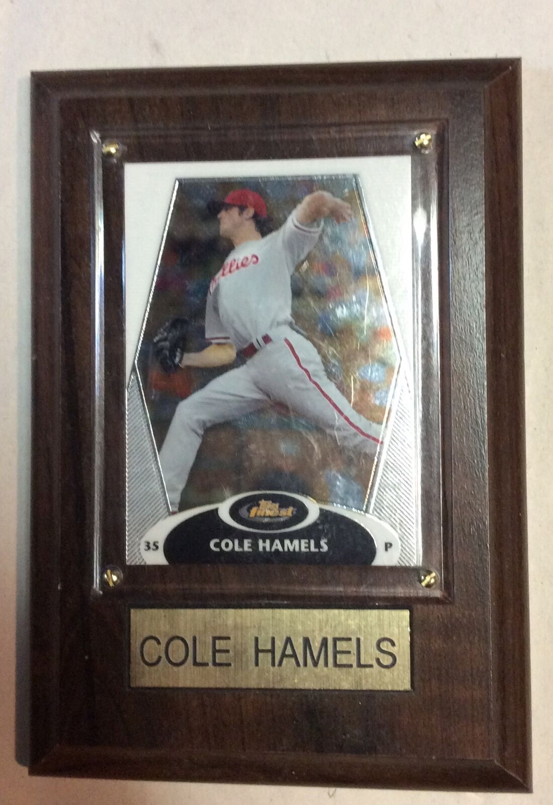 Topps Finest Cole Hamels Philadelphia Phillies # 35