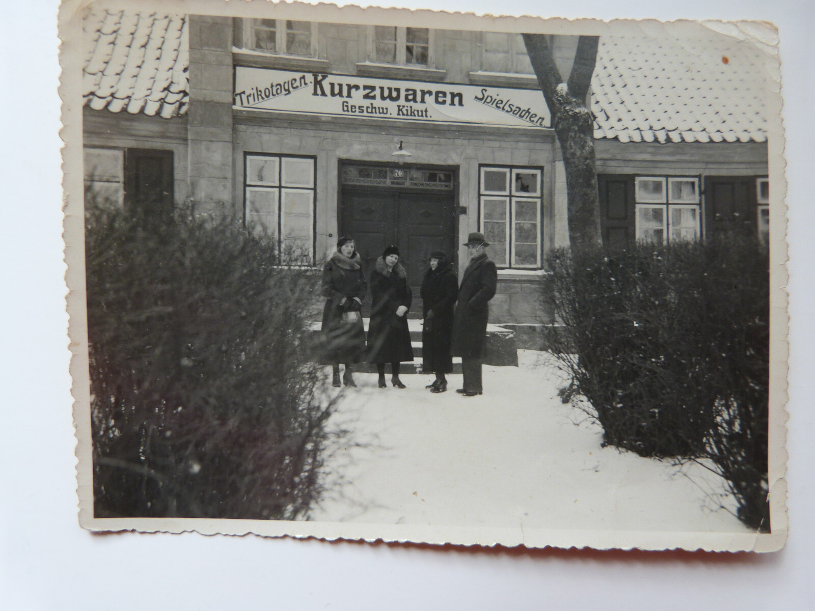 Altmark (Kr. Stuhm, West Prussia): Shop Kikut, Photo 1935*