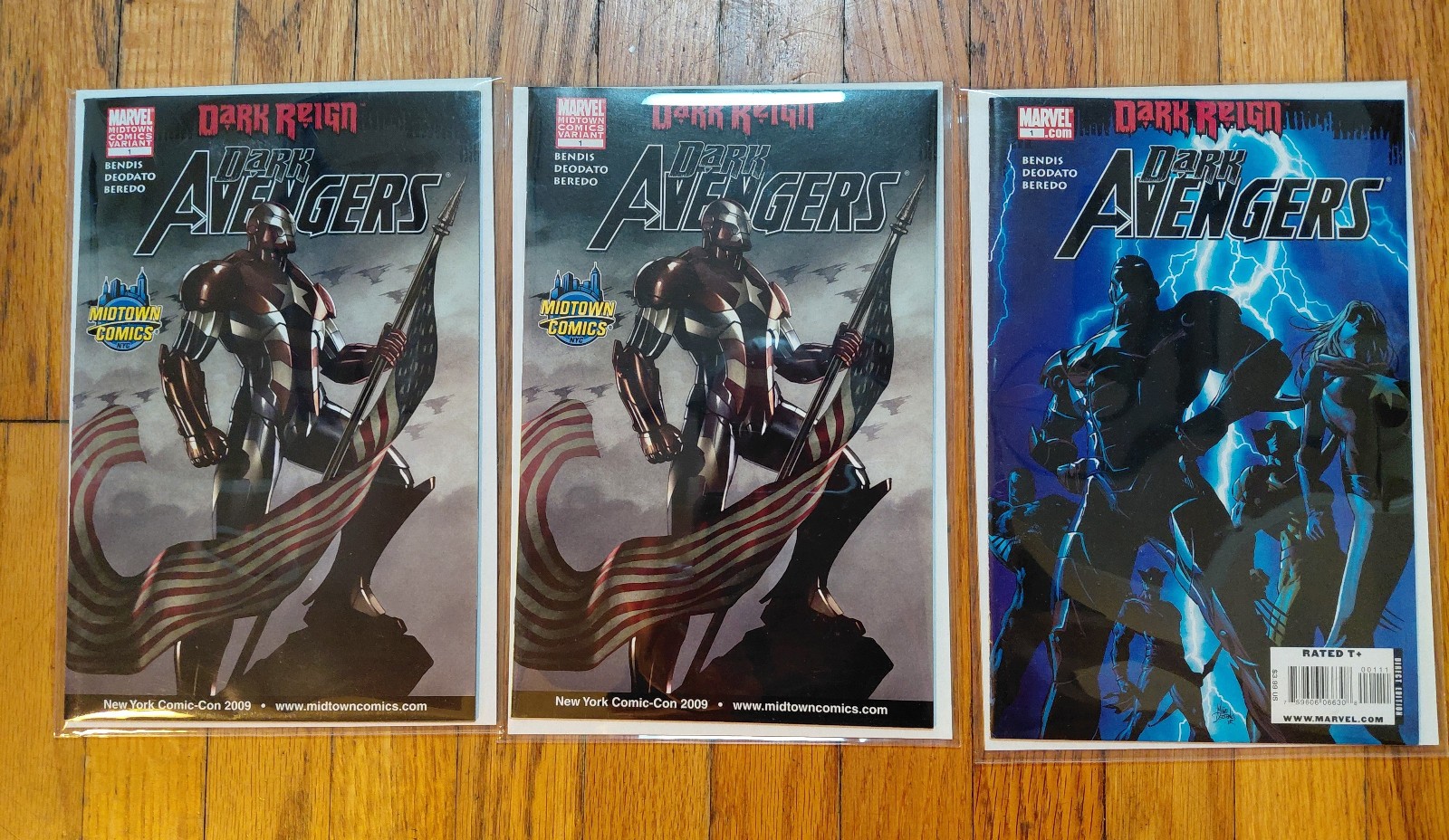 2 Dark Reign Avengers #1 (2009) Adi Granov + Dark Avengers #1 All NM (Read) 2 Dark Reign Avengers #1 (2009) Adi Granov + Dark Avengers #1 All NM (Read)