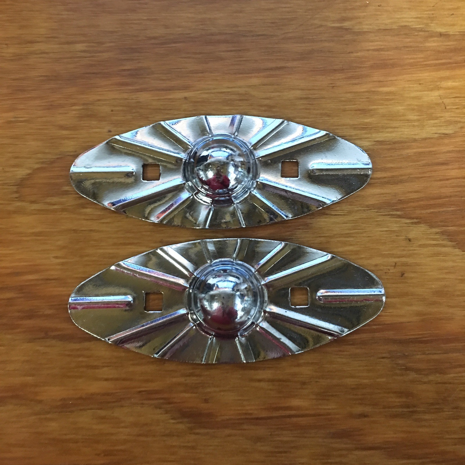 VINTAGE TORRINGTON PEDAL END CAPS OR WING STYLE NOS