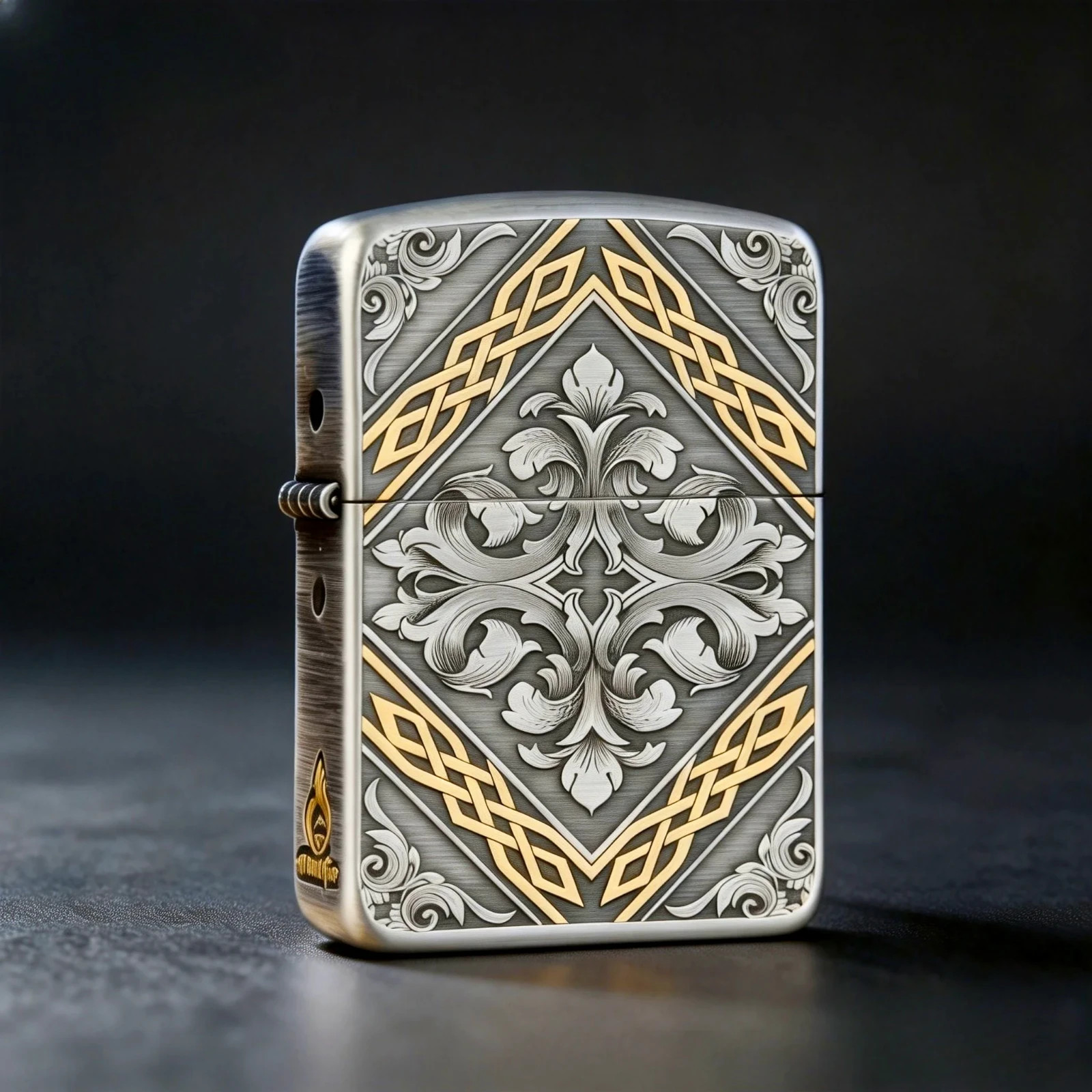 Zippo Thousand Symbols of Wealth & Elegance 1941 Replica Deep Engraved Lighter Zippo Thousand Symbols of Wealth & Elegance 1941 Replica Deep Engraved Lighter