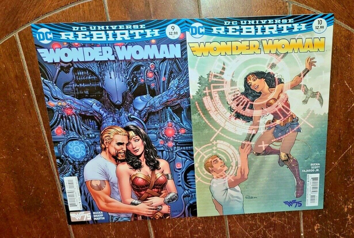 Wonder Woman #9 & #10, (2016/17, DC): Rebirth