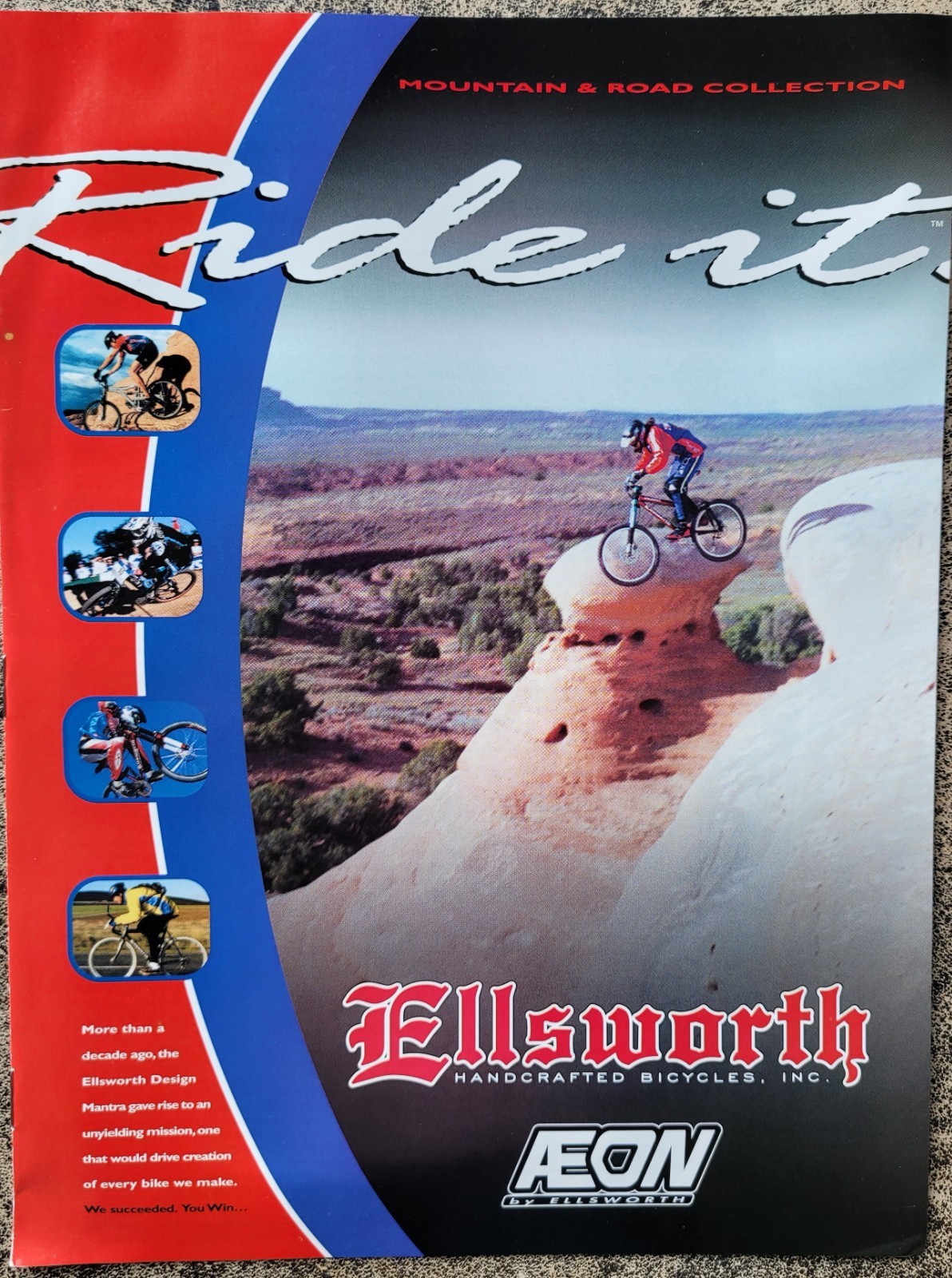 Late 1990\'s Ellsworth Bicycles Catalog (free freight offer available) Late 1990\'s Ellsworth Bicycles Catalog (free freight offer available)