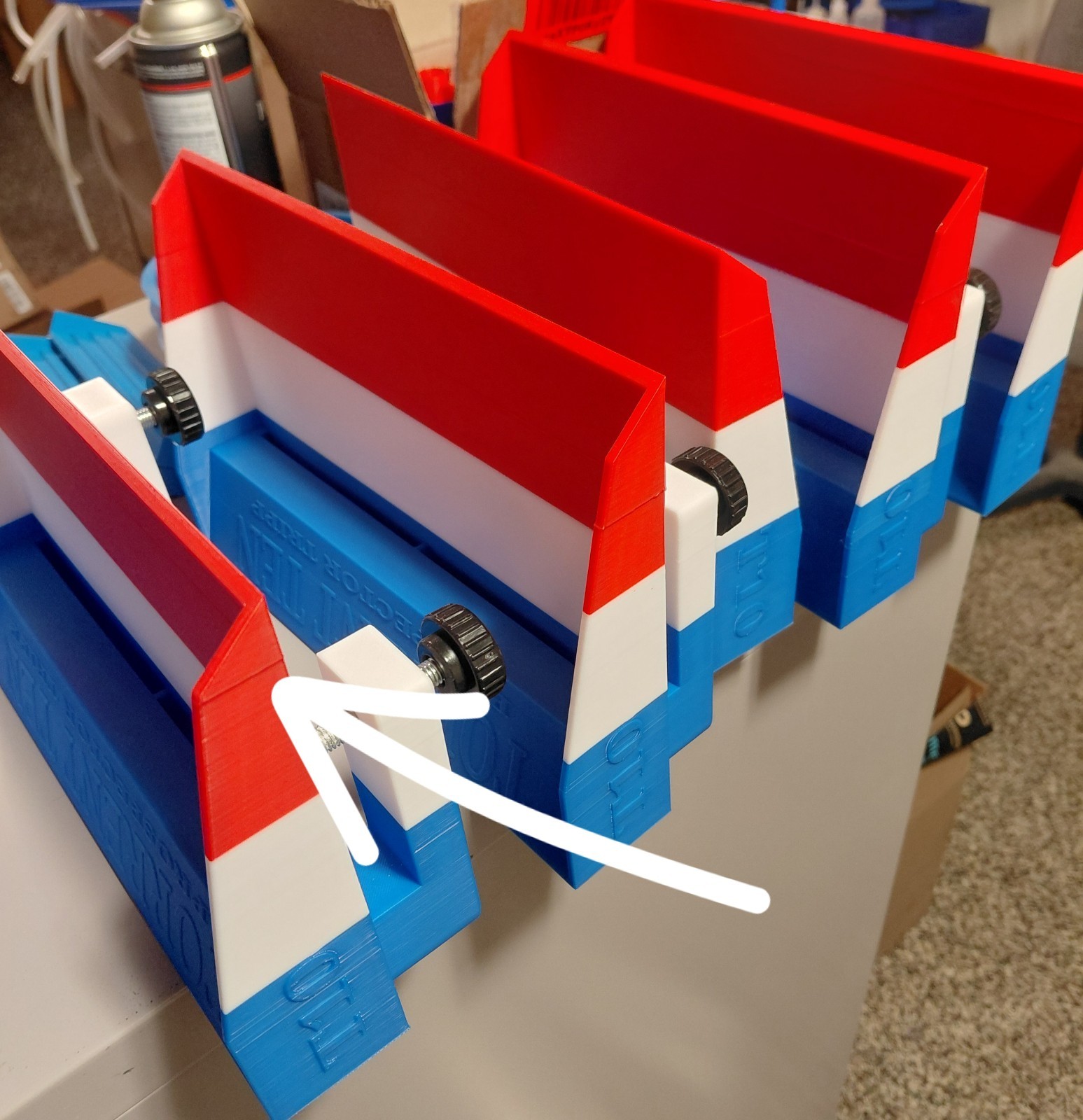 B stock Red White and Blue Torrent Ten 10