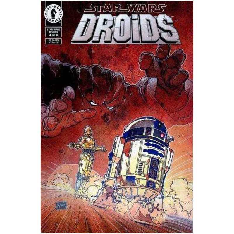 Star Wars: Droids (1994 series) #4 in Near Mint condition. Dark Horse comics [y}