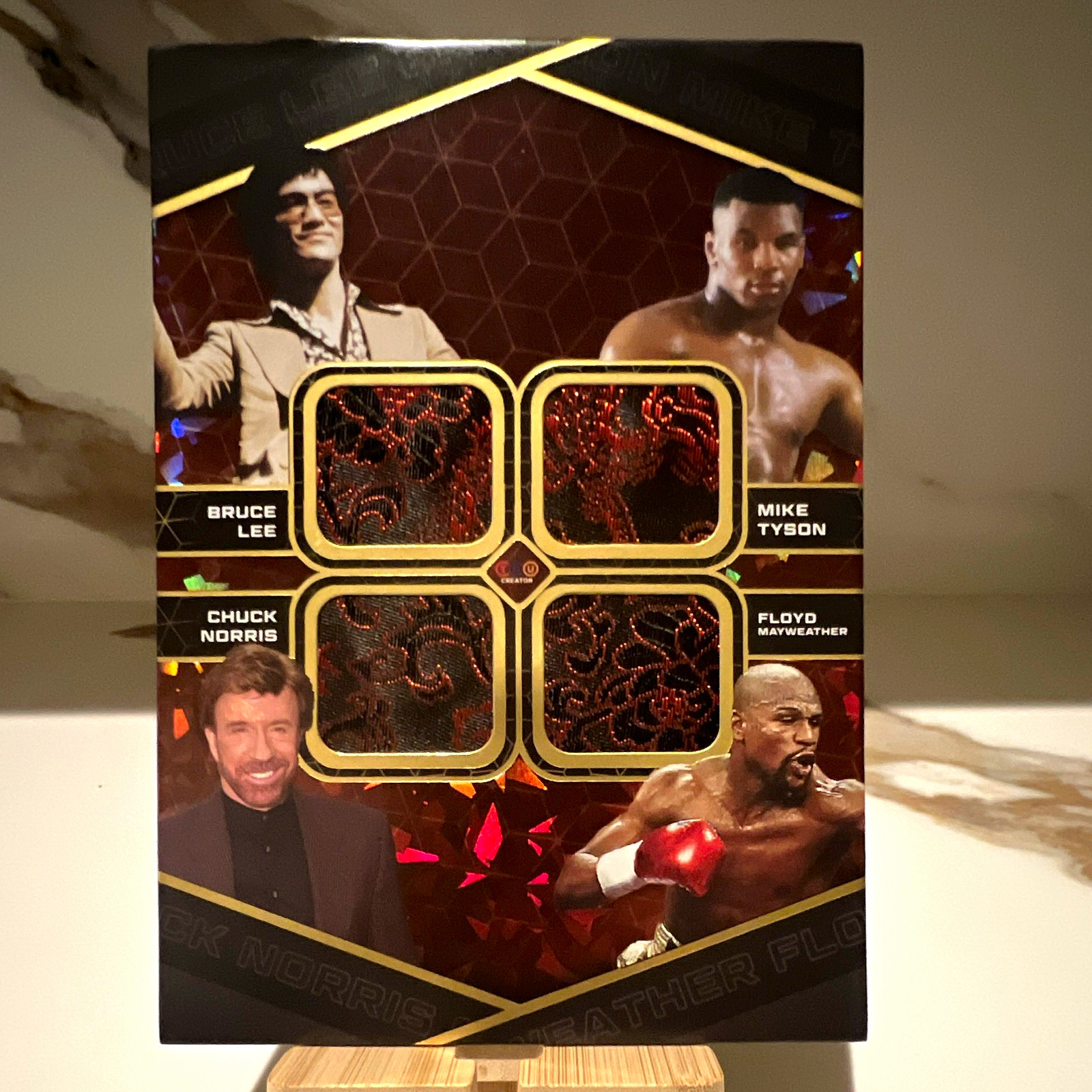 TruCreator Bruce Lee Collection #3 Relic Insert Card Tyson Norris Mayweather TruCreator Bruce Lee Collection #3 Relic Insert Card Tyson Norris Mayweather