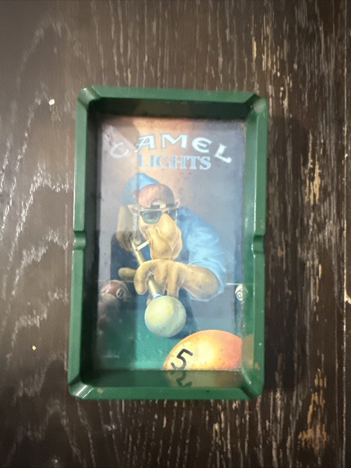 Vintage 1992 Joe Camel Lights Plastic Ash Tray Vintage 1992 Joe Camel Lights Plastic Ash Tray