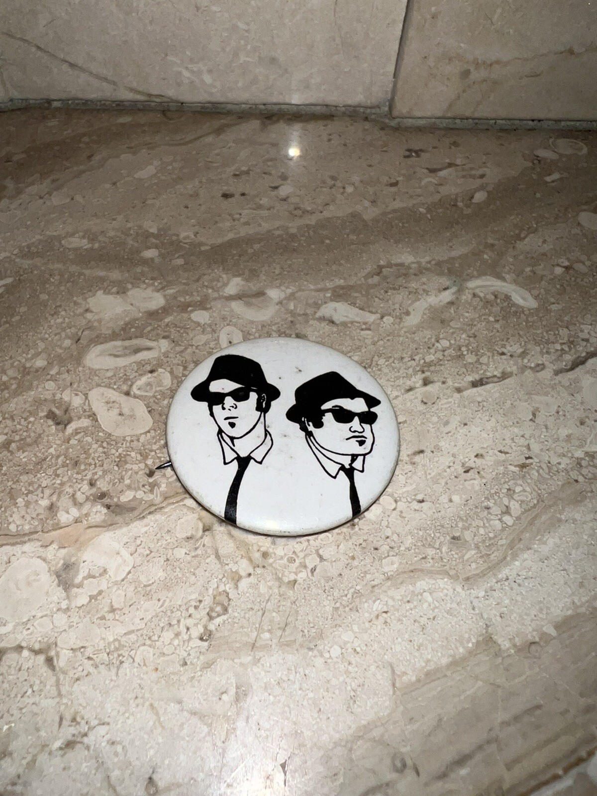 VINTAGE BLUES BROTHERS PHANTOM ENTERTAINMENT LAPEL PIN 1.5in VINTAGE BLUES BROTHERS PHANTOM ENTERTAINMENT LAPEL PIN 1.5in