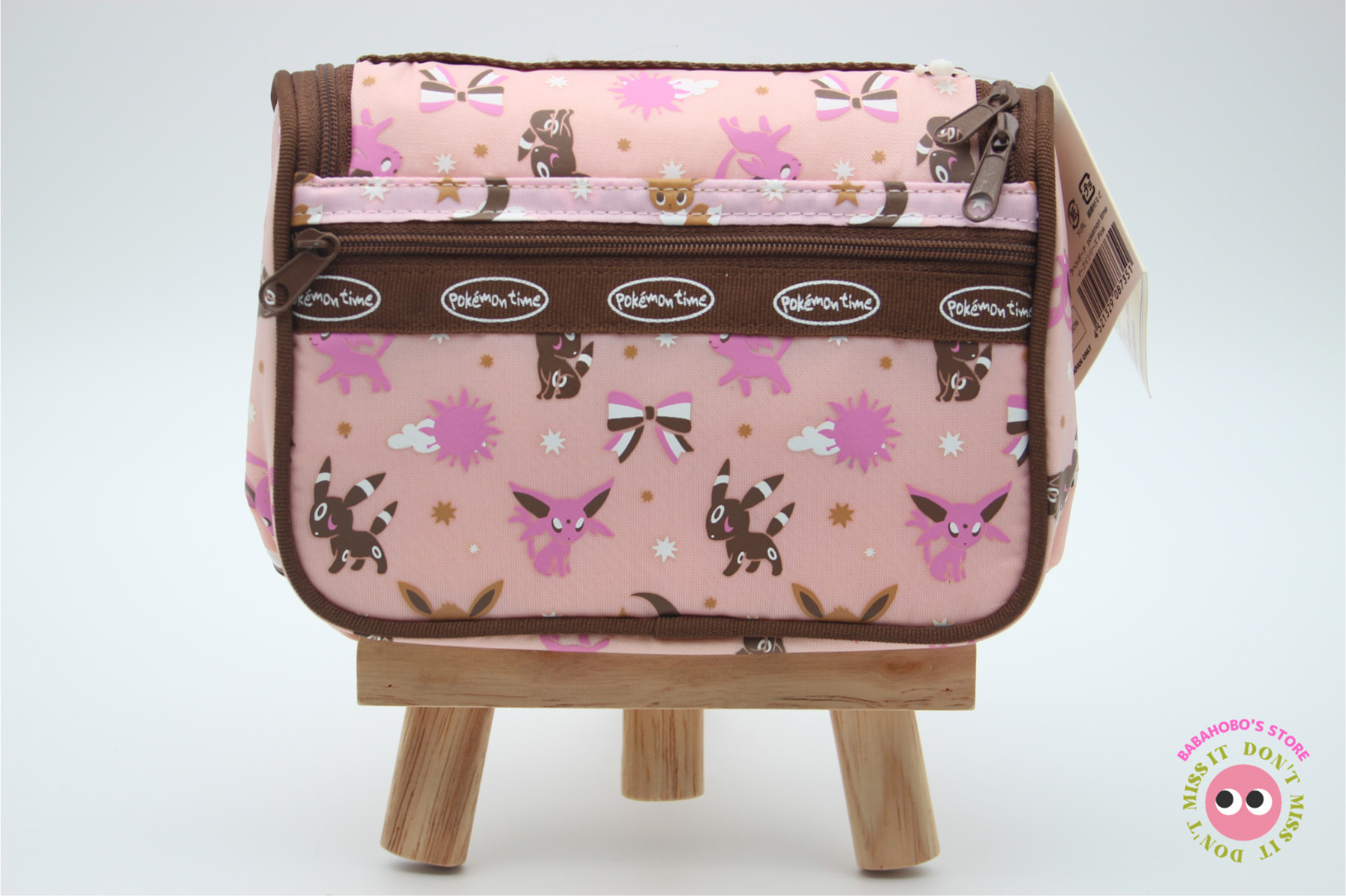 New Pokemon Time Eevee and Friends Travel Pouch Pokemon Center Japan 2009