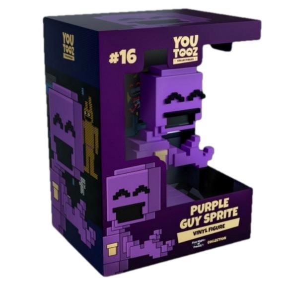 Yootooz FNAF Purple Guy Sprite Vinyl Figure Brand New In Hand Yootooz FNAF Purple Guy Sprite Vinyl Figure Brand New In Hand